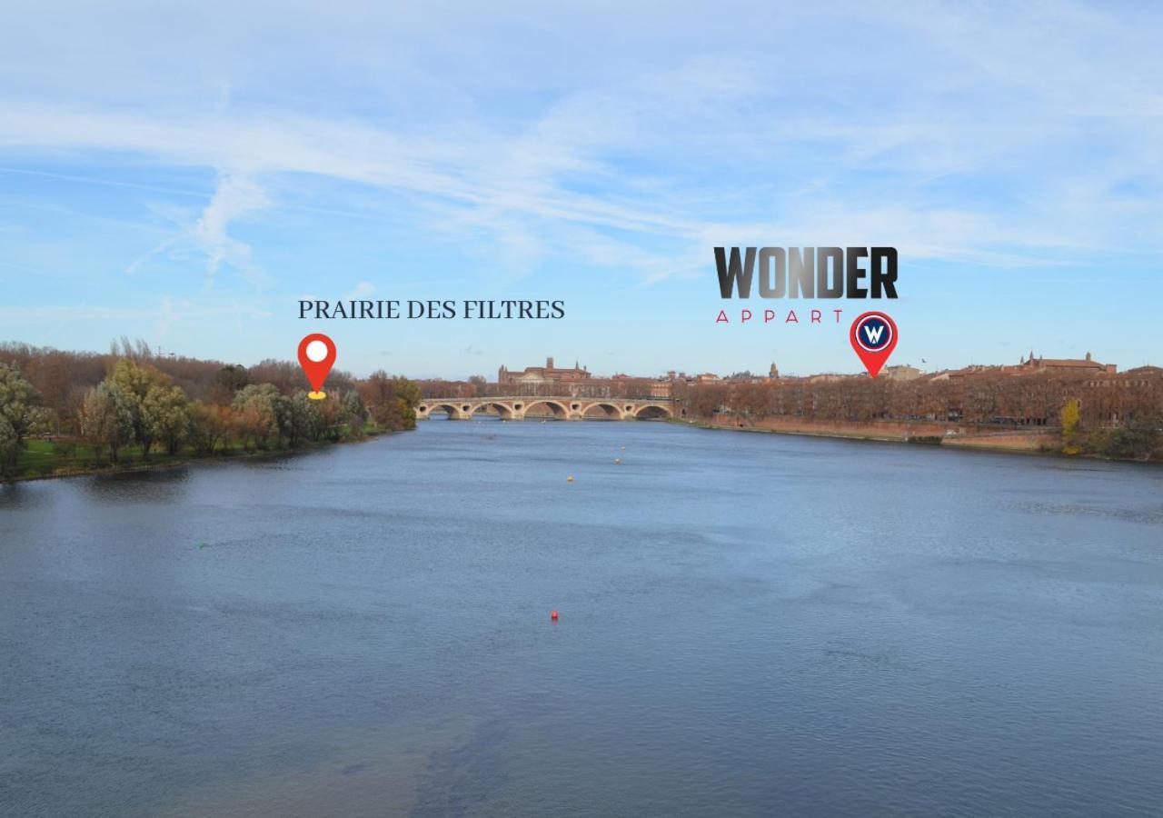 Wonder Appart' 402 - Vue Sur Garonne Toulouse Dış mekan fotoğraf